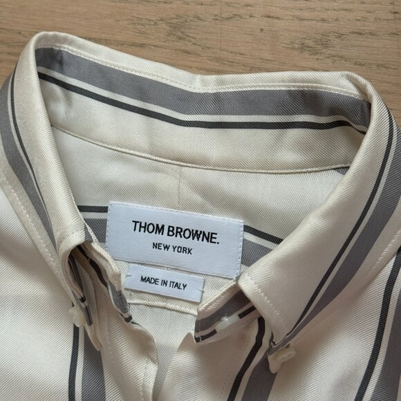 Thom Browne Striped Oxford Shirtdress – pristine - Picture 2 of 8